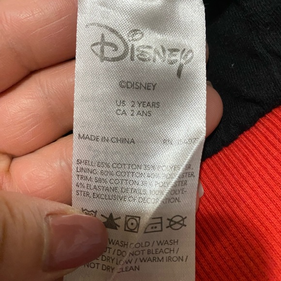 Disney Cubcoats Minnie Mouse Zip-Up Hoodie 2 years - Picture 6 of 9